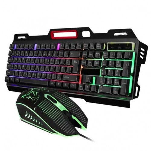 CMK 198 USB Rainbow LED Backlit Gaming Keyboard and Mouse Combo - Toytexx CMK 198 USB Rainbow LED Backlit Gaming Keyboard and Mouse Combo - Toytexx